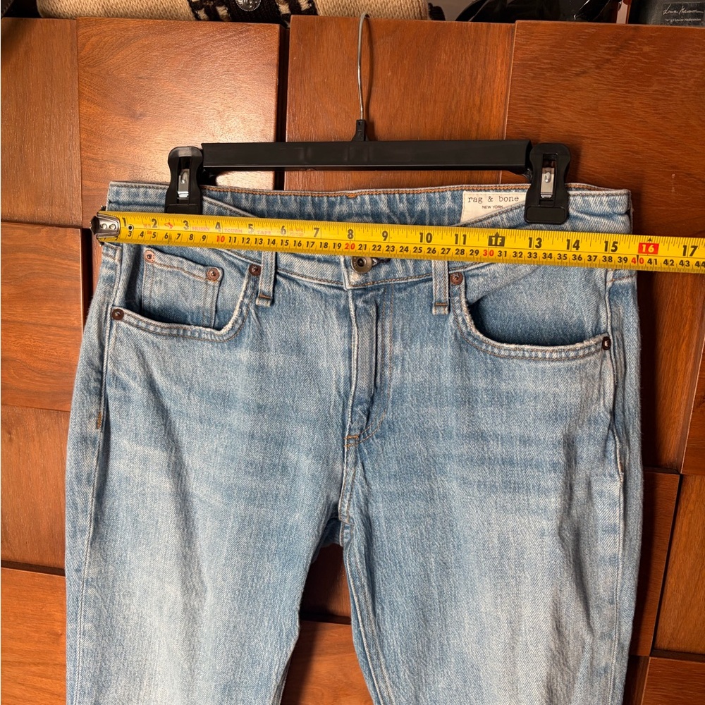 rag & bone Dre low-rise slim boyfriend Jeans - Picture 3 of 9